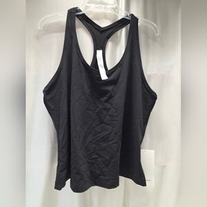 NWT lululemon athletica Black Racerback Tank Top